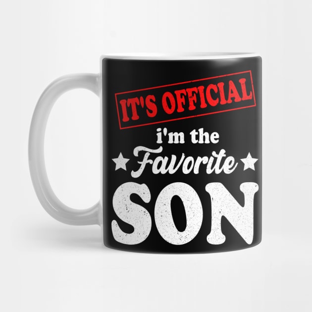 It's official i'm the favorite son, favorite son by Bourdia Mohemad